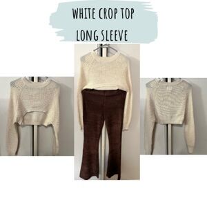 Crop Top Long Sleeve